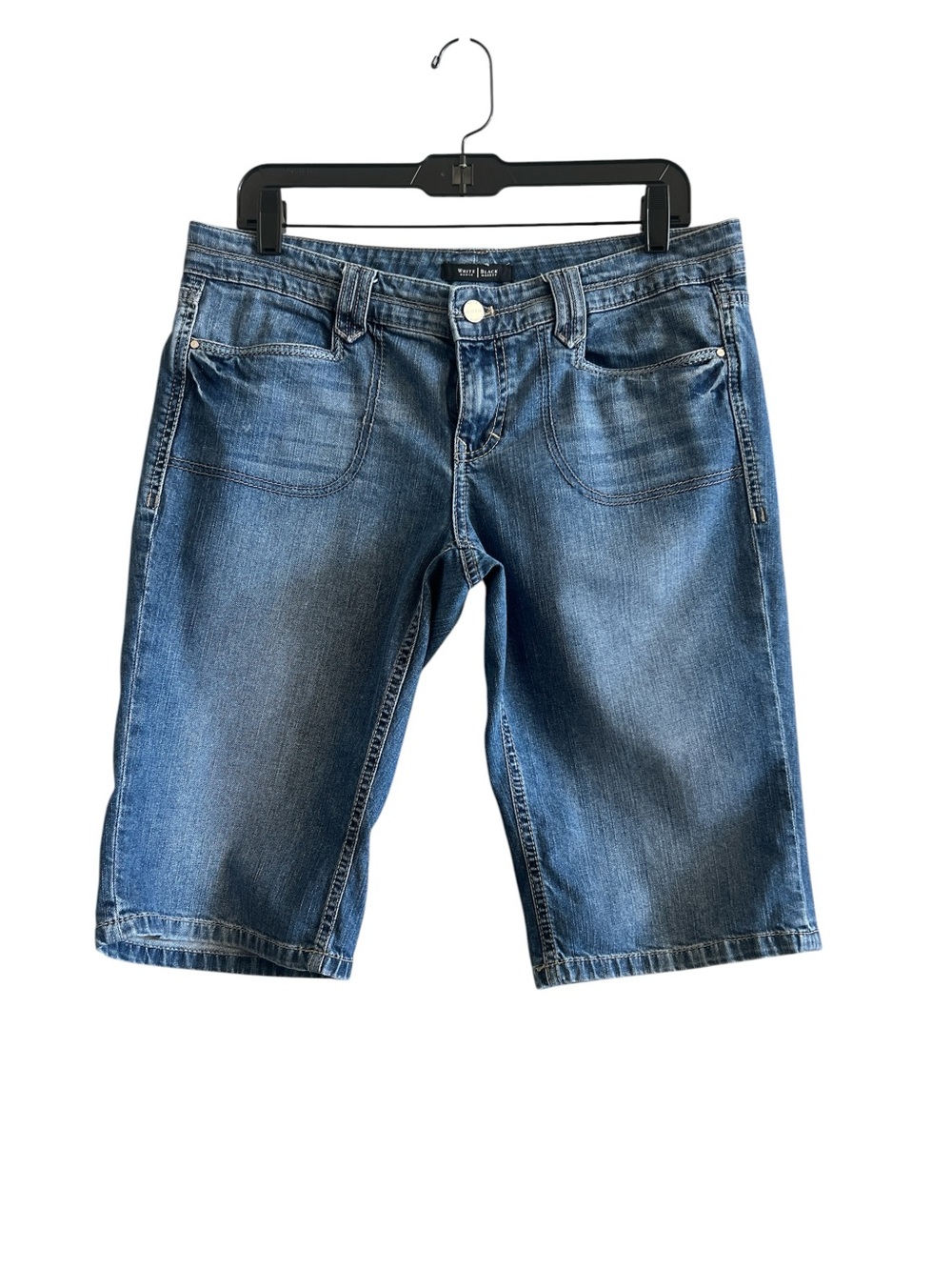 White House Black Market Blue Denim Women’s Jean Shorts